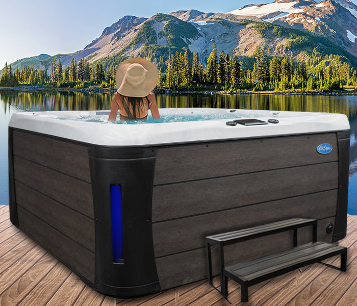 Calspas hot tub being used in a family setting - hot tubs spas for sale Fort Myers